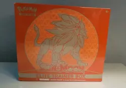 Pokemon Sun & Moon Base Set Elite Trainer Box ETB (Solgaleo) Factory Sealed - Image 1