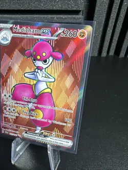 Pokemon TCG - Medicham ex 161/142 - Stellar Crown - Ultra Rare - Holo - NM - Image 3