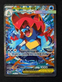 Mega Feraligatr ex 274/217 Ascended Heroes Pokemon NM/M - Image 1