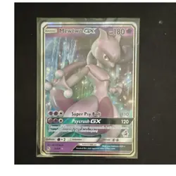 Pokemon Mewtwo GX Battle Academy Promo Stamped 031/068 180 HP Holo English 2019 - Image 1