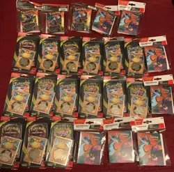 Pokemon TCG: Mega Evolution Perfect Order Single Pack 15Packs 10 Mini Portfolio - Image 1