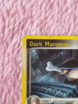 Pokemon Dark Marowak • EX Team Rocket Returns • 7/109 • Stamped HP condition - Image 2