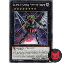 Yugioh Number 40: Gimmick Puppet of Strings LED5-EN043 Common 1st Edition LP - Image 1
