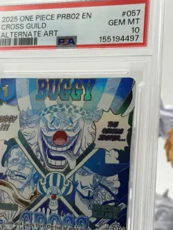 Bandai Cross Guild OP09-057 prb02 Alternate Art PSA 10 - Image 3