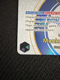 Monkey.D.Luffy (010) (Dodgers x ONE PIECE) EB02-010 Promo MP - Image 3