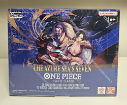 One Piece - The Azure Sea's Seven Booster Box OP14 English - New Factory Sealed - Image 1