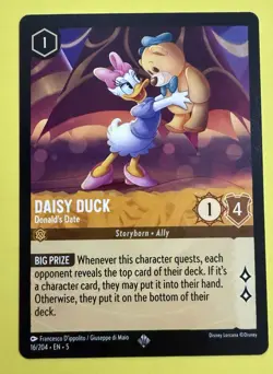 Lorcana ~ Daisy Duck - Donald’s Date 16/204 ~ Shimmering Skies ~ Regular - Image 1