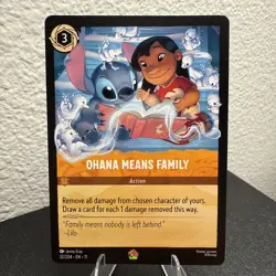 Ohana Means Family 32/204 Winterspell - Legendary - Lorcana TCG Mint - Image 1