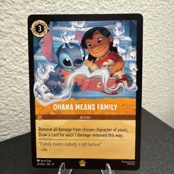 Ohana Means Family 32/204 Winterspell - Legendary - Lorcana TCG Mint - Image 2