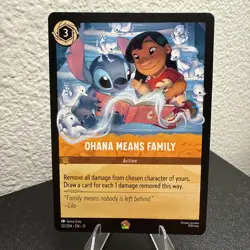 Ohana Means Family 32/204 Winterspell - Legendary - Lorcana TCG Mint - Image 4