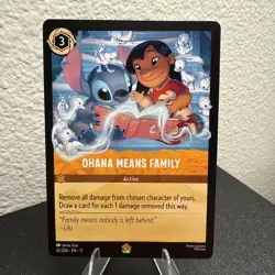 Ohana Means Family 32/204 Winterspell - Legendary - Lorcana TCG Mint - Image 5