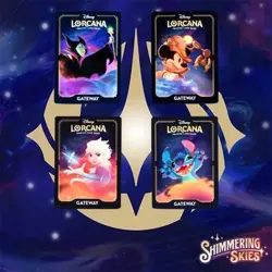 Shimmering Skies Lorcana Insert Card set of 4 - Image 1