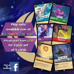 Shimmering Skies Lorcana Insert Card set of 4 - Image 2