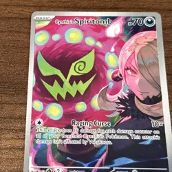 Cynthia’s Spiritomb 244/217 Illustration Rare Ascended Heroes Pokemon TCG Cards - Image 2