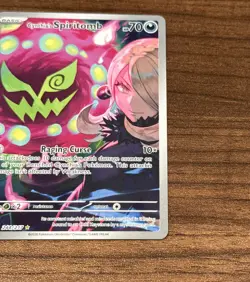 Cynthia’s Spiritomb 244/217 Illustration Rare Ascended Heroes Pokemon TCG Cards - Image 4
