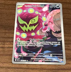 Cynthia’s Spiritomb 244/217 Illustration Rare Ascended Heroes Pokemon TCG Cards - Image 5
