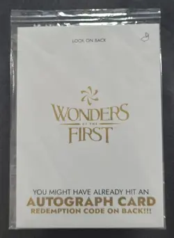 Wonders of the First Sealed PSA Auto Redemption Promo Card - Image 1