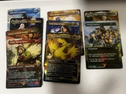 MTG | 9 Cards As Shown (✨Chocobo Track Foil✨) [FINAL FANTASY] - Image 1