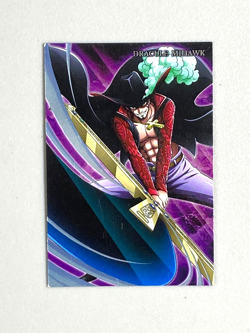 Dracule Mihawk - N No.5 - One Piece Wafer Card Japanese - Image 1
