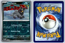 Poochyena 113/167 Twilight Masquerade Near Mint Reverse Holo Pokemon Card - Image 3