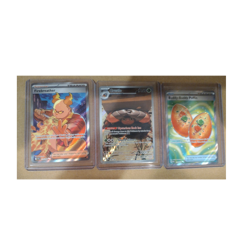 Pokemon Card Bulk 200+ Cards + White Flare Sleeves/Dice/Tokens/Energy Cards - Image 1