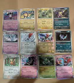 Pokemon Card Bulk 200+ Cards + White Flare Sleeves/Dice/Tokens/Energy Cards - Image 5