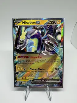 Miraidon EX 028 Scarlet Violet Black Star Promo Pokemon TCG Card - Image 1