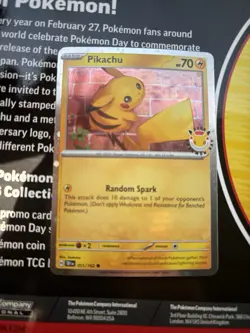 Pikachu (Pokemon Day 2026) 051/162 Miscellaneous Cards & Products Holo - Image 1