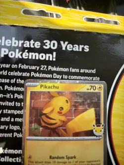 Pikachu (Pokemon Day 2026) 051/162 Miscellaneous Cards & Products Holo - Image 2