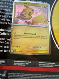 Pikachu (Pokemon Day 2026) 051/162 Miscellaneous Cards & Products Holo - Image 3