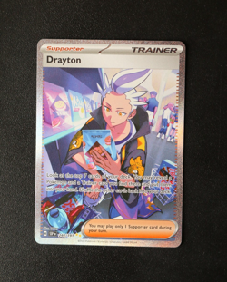 Pokemon Card - Drayton 244/191 Surging Sparks Special Illustration Rare NM/LP ⭐ - Image 1