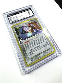 CGC 8 Deoxys ´ 2006 EX Holon Phantoms 4/110 Holo Pokemon Card - Image 4