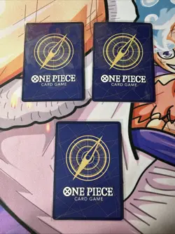 Monkey.D.Luffy SR OP01-024 Romance Dawn Foil Japanese (3 Cards Total) - Image 2