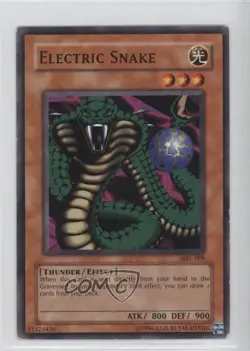 Electric Snake Unlimited YuGiOh Magic Ruler Booster #MRL-008 2002 READ - Image 1