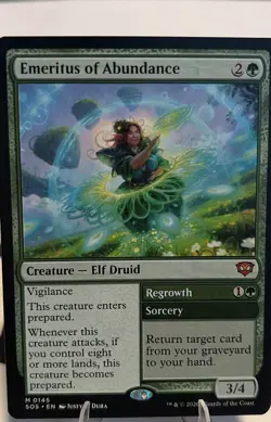 Emeritus of Abundance Secrets of Strixhaven Regular - Image 1