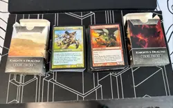 Magic Mtg KNIGHTS VS DRAGONS Duel Decks complete - Image 1