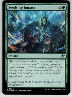 Seedship Impact Foil Uncommon Edge of Eternities 205 MTG Near Mint 2025 - Image 1