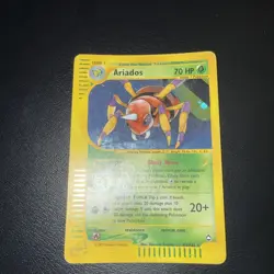 Ariados H3/H32 Holo Rare Eng WOTC Aquapolis Pokemon - Image 1
