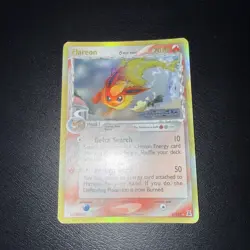 Pokemon Flareon - EX Delta Specie 5/113 - Eng Stamped - Reverse Holo Rare - Image 1