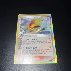 Pokemon Flareon - EX Delta Specie 5/113 - Eng Stamped - Reverse Holo Rare - Image 2