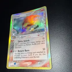 Pokemon Flareon - EX Delta Specie 5/113 - Eng Stamped - Reverse Holo Rare - Image 5