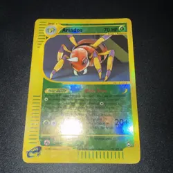 Ariados H03/H32 Aquapolis Holo Pokemon 2002 - Image 1