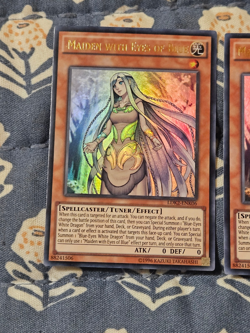 Maiden with Eyes of Blue x3 - Ultra Rare LDK2-ENK06 Yugioh - Image 2