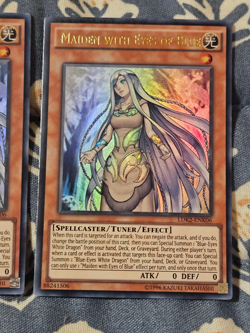 Maiden with Eyes of Blue x3 - Ultra Rare LDK2-ENK06 Yugioh - Image 4