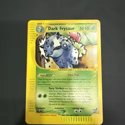 #6 Dark Ivysaur Promo Best Of Game WOTC Vintage Pokemon Nm - Image 1