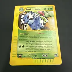 #6 Dark Ivysaur Promo Best Of Game WOTC Vintage Pokemon Nm - Image 3