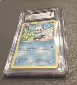 Pokemon Oshawott McDonald’s Collection 4/12 CGC 5 Holo - Image 1