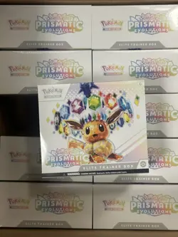 Prismatic Evolutions Elite Trainer Box (ETB) SV8.5 Pokemon TCG SEALED - Image 1