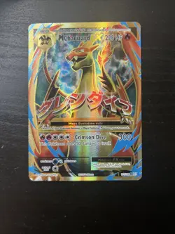 Pokemon M Charizard EX Full Art Holo Card Evolutions 2016 Ultra Rare, 101/108 - Image 1