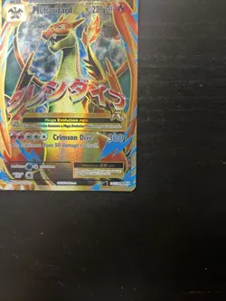 Pokemon M Charizard EX Full Art Holo Card Evolutions 2016 Ultra Rare, 101/108 - Image 5